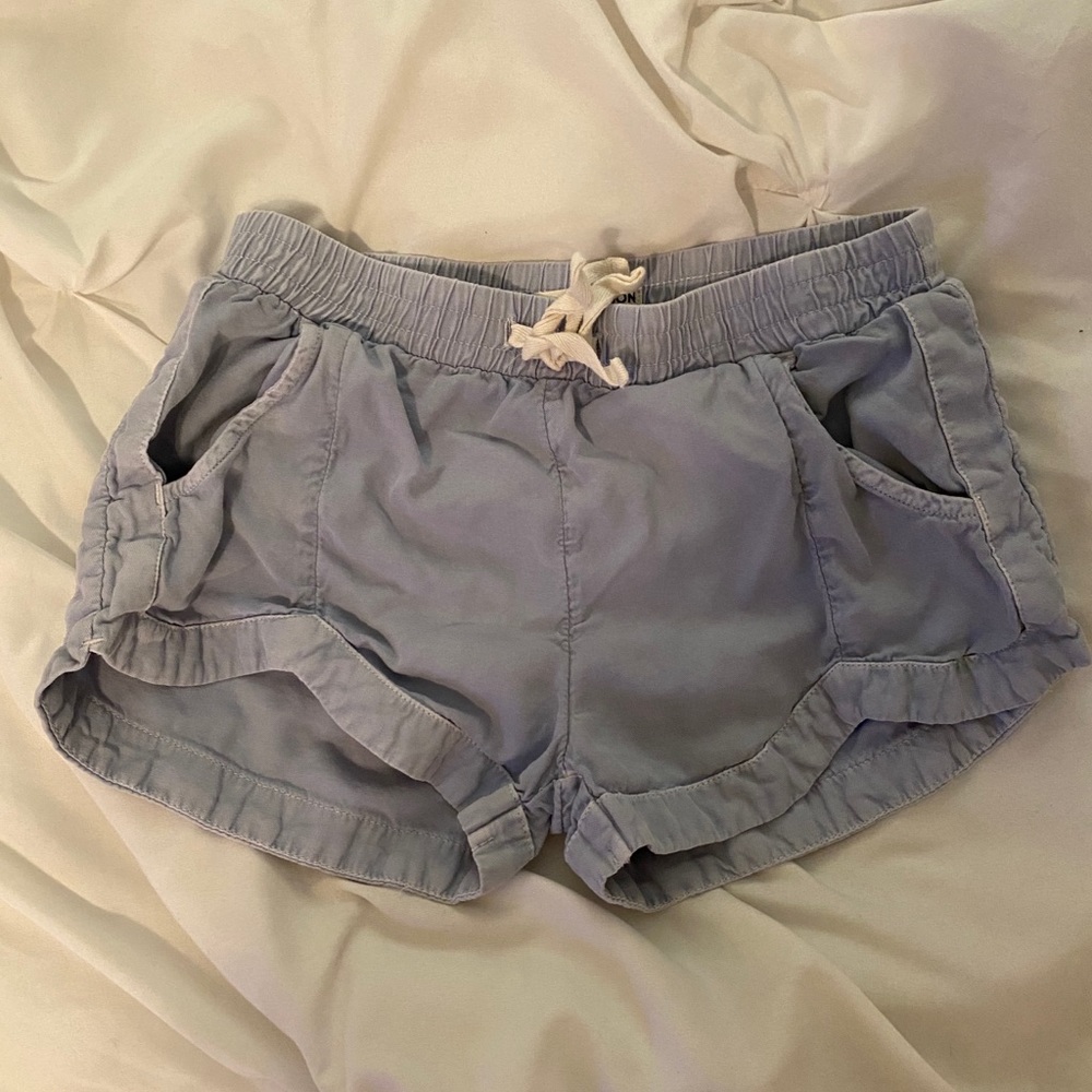 Blue shorts